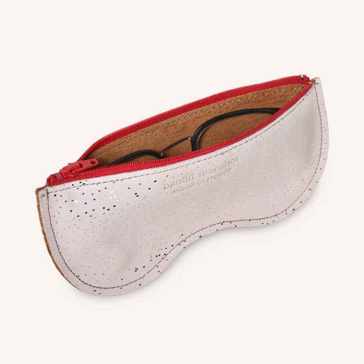 Estojo de Óculos Flexível em Couro Reciclado. por atacado de Bandit Manchot