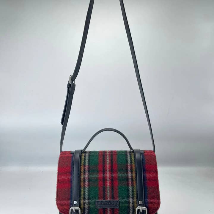 Patrick King Woollen Company - Wholesale Top Handle Bag - Women's - Royal Stewart Handbag