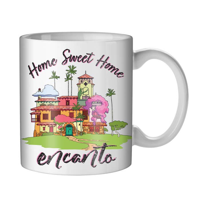 Tasse en céramique Encanto 14 oz avec paillettes pour la vente par Silver Buffalo