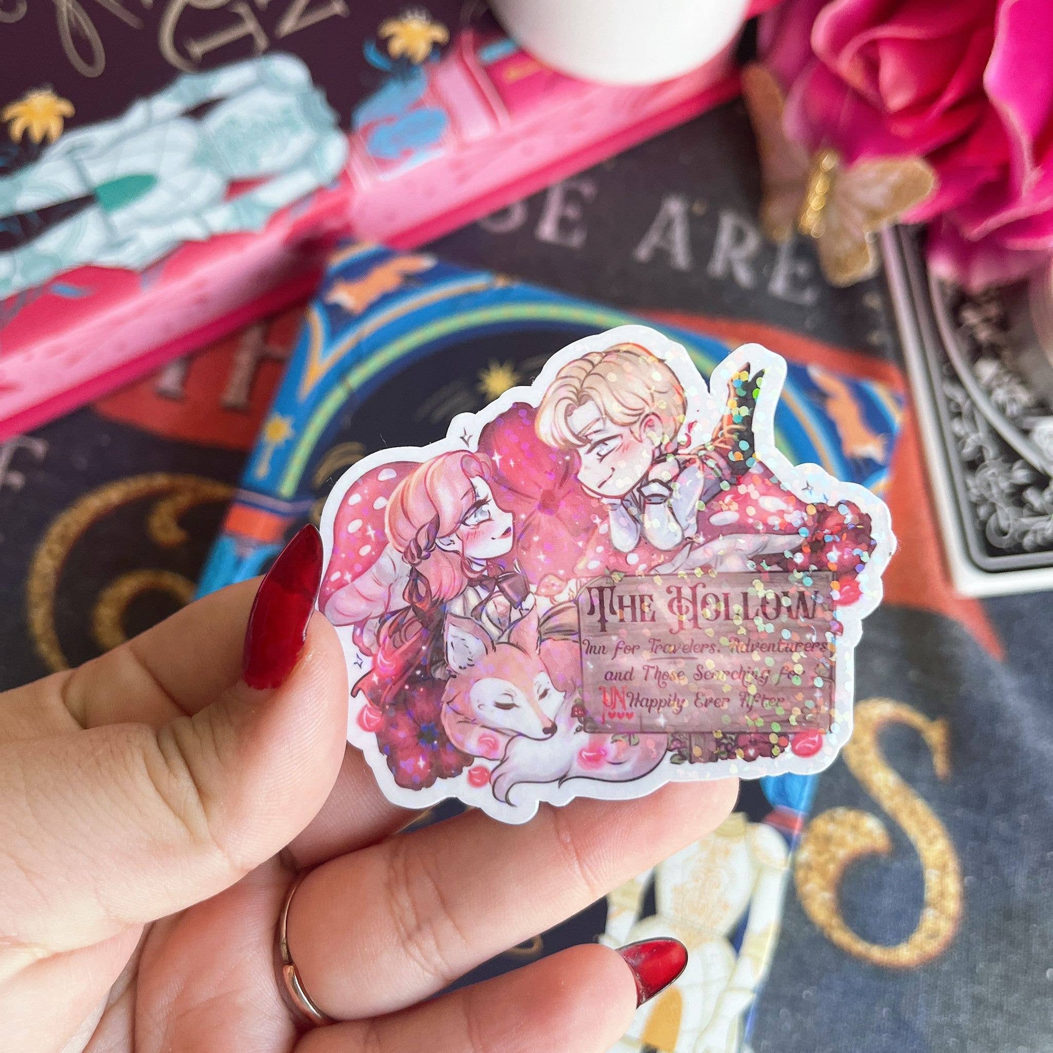 Alsace’s Art - Wholesale Bookmark - Evajacks, Welcome To The Hollow Magnetic Bookmark.6