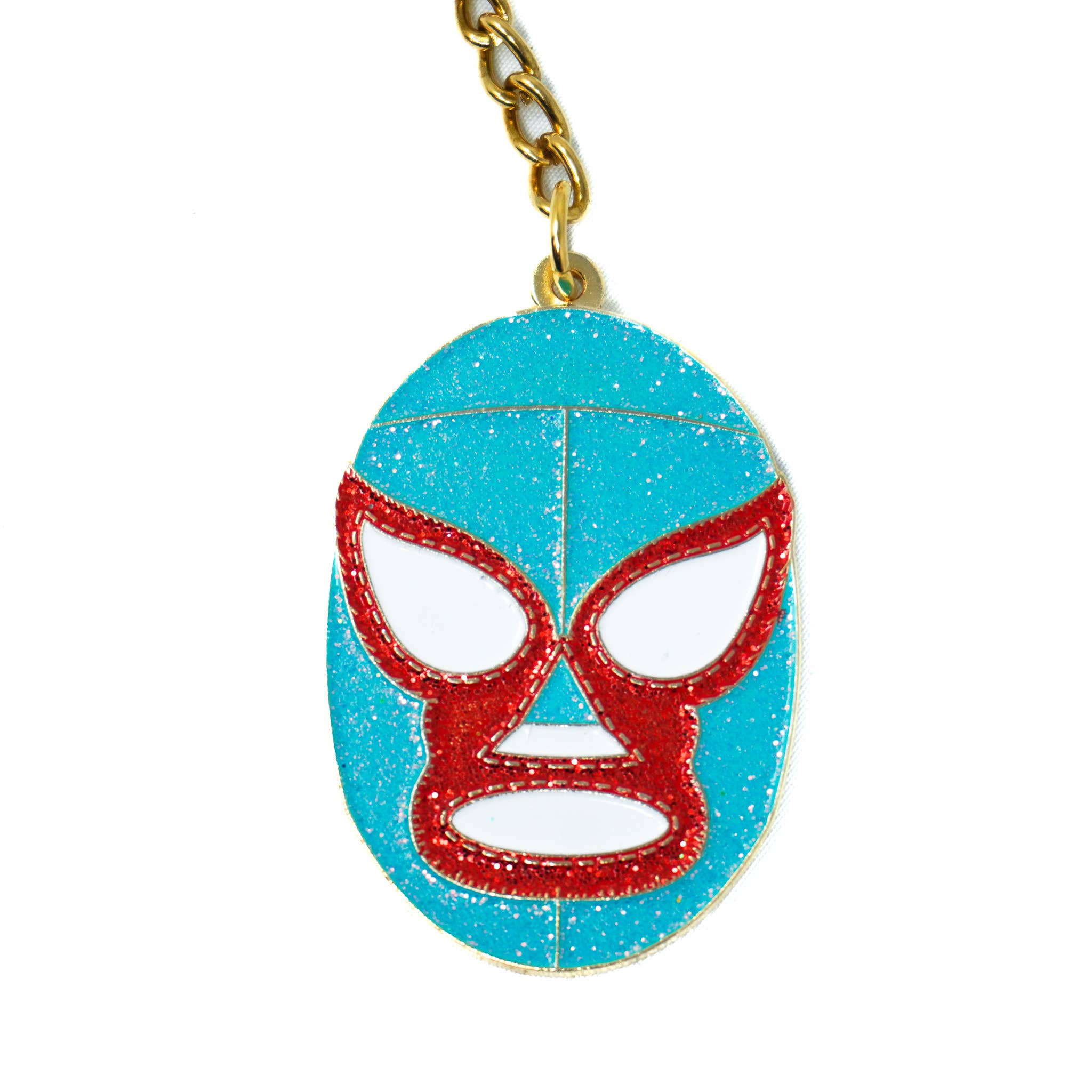 PARTIMEWORKS - Wholesale Keychain - Unisex - Nacho Libre Mask Keychain0