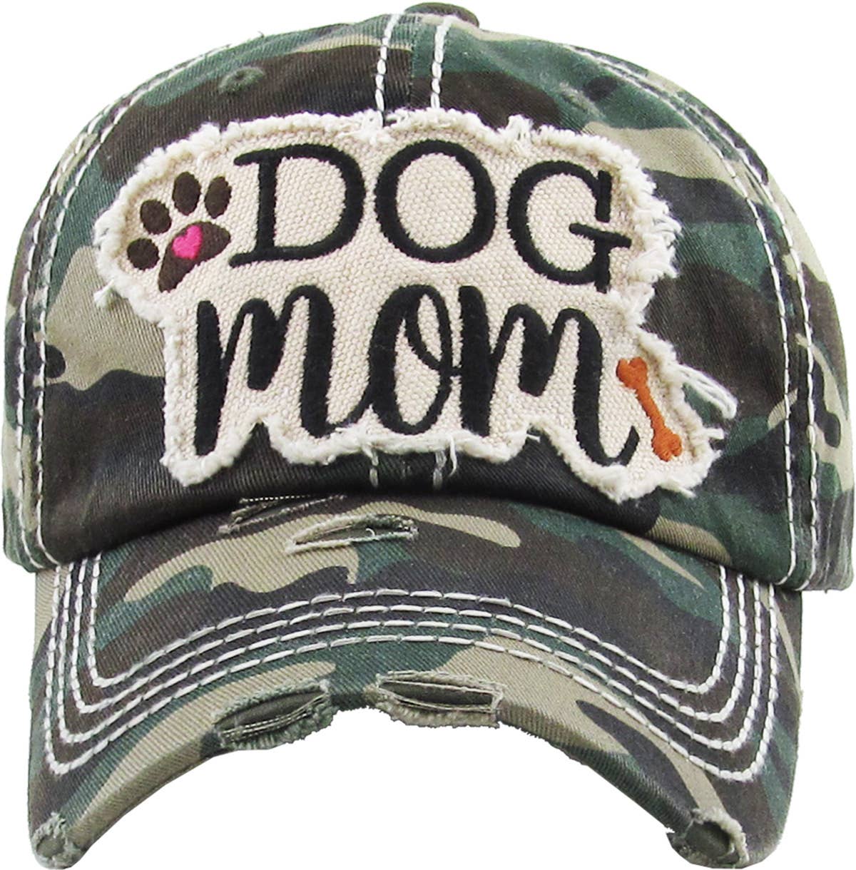 KBETHOS - Wholesale Baseball Cap - Women's - DOG MOM WASHED VINTAGE BALLCAP6