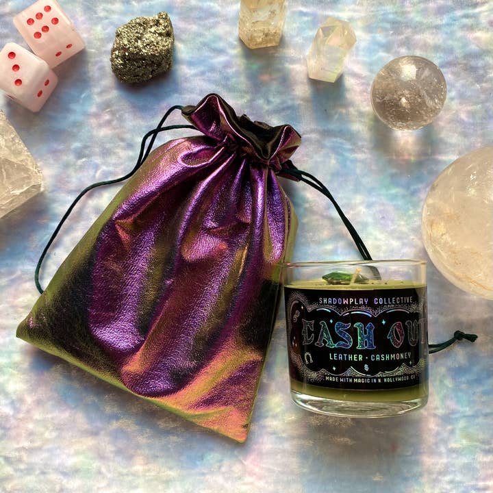 Vinyl tas - Olieklik/Zwart voor wholesale door Shadowplay Collective