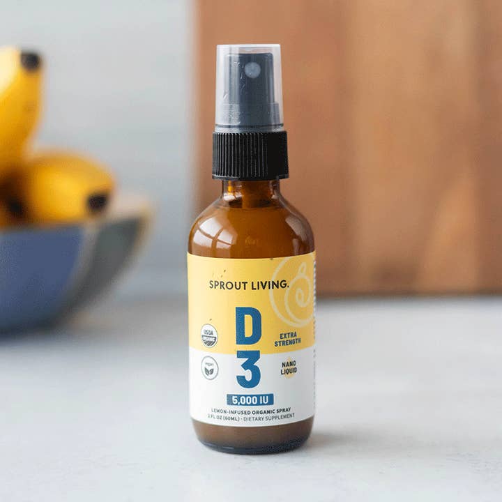 Vitamin D3, 2oz for wholesale by Sprout Living