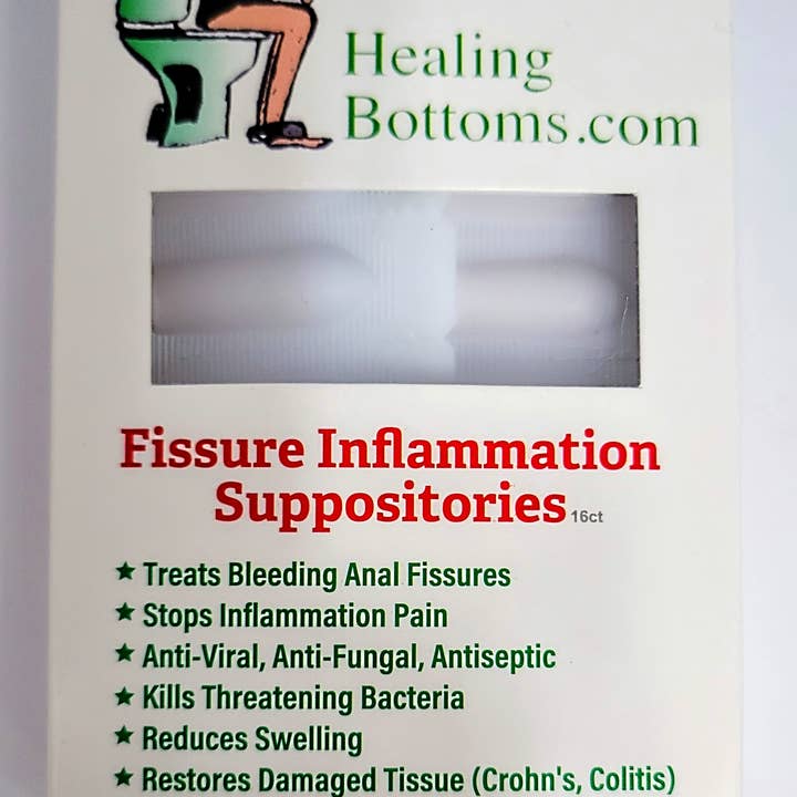 Healing Bottoms - Wholesale Oral Supplement/Vitamin - HB's Fissure Suppositories, Liquid Curcumin1