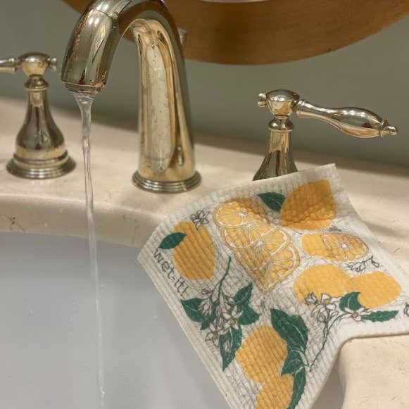 Wet-it! - Wholesale Dishcloth - Citrus Limone Swedish Cloth1