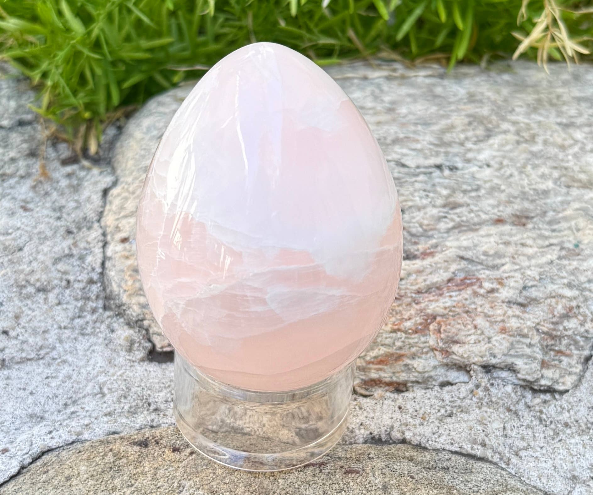 ZeeRocks - Vendita all'ingrosso Pietra/cristallo spirituale - UOVA DI CALCITE ROSA1