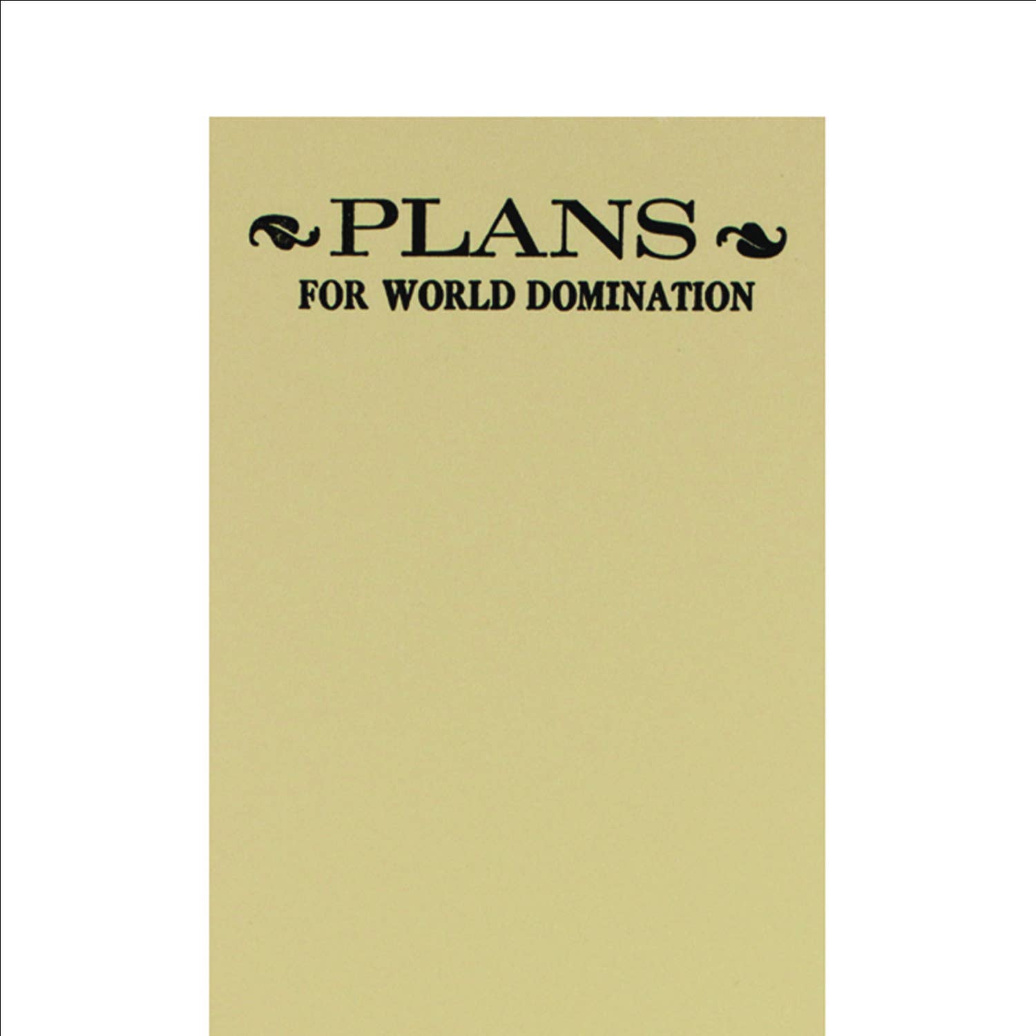 Bruno Press - Vente Assortiments de papeterie/cartes - World Domination — Papeterie typographique amusante à faire1