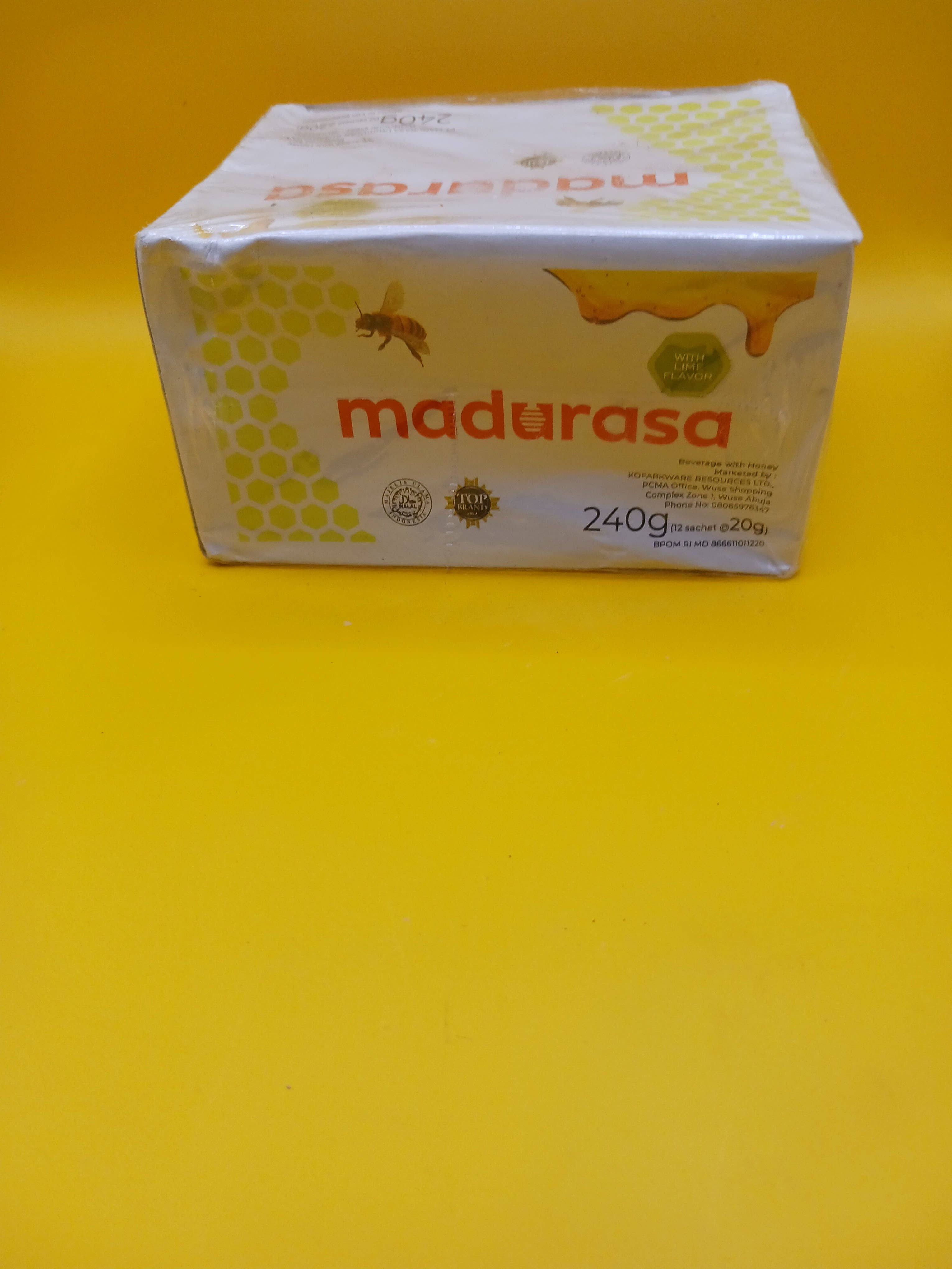Babalaje - Wholesale Honey - Madurasa Honey/12 sachets0