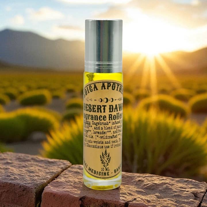 Desert Dawn Roll On Fragrance | Sagebrush Lavender & Citrus for wholesale by Ecozoica Apothecary