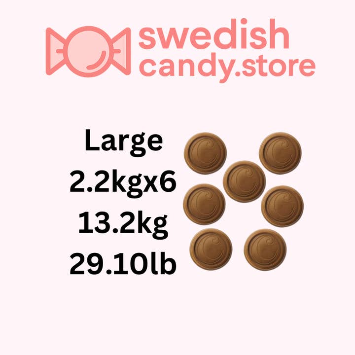 Swedish Candy.Store - Swedish Candy - Wholesale Gummy - Swedish Candy-Center Chocolate Original 2.2kg/4.85lb2