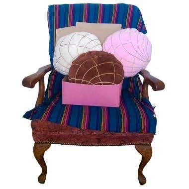 Cielito Lindo - Wholesale Throw/Decorative Pillow - Pan Dulce Concha Plush Cushion10