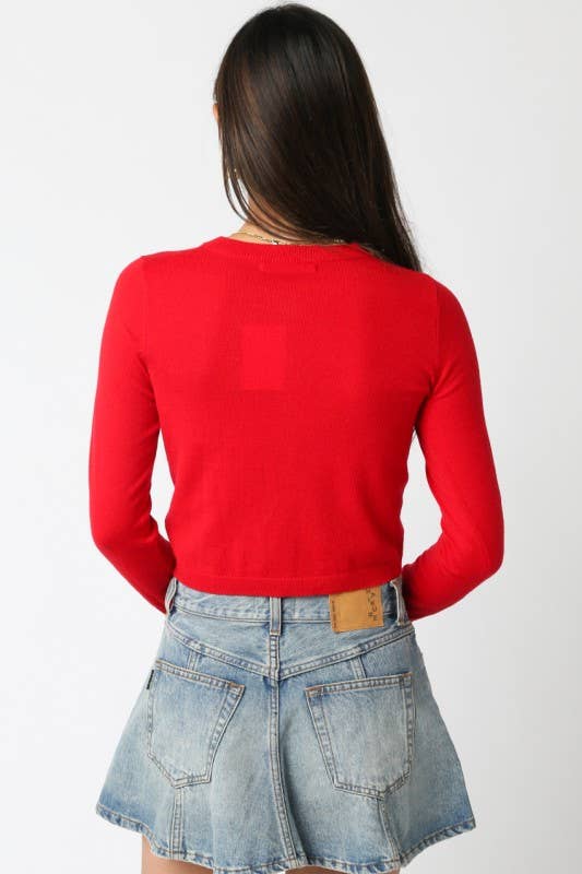 Olivaceous - Wholesale Knit Top - Women's - Gianna Knit Top23