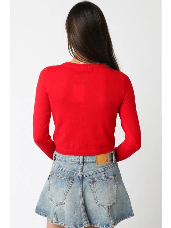 Olivaceous - Wholesale Knit Top - Women's - Gianna Knit Top23