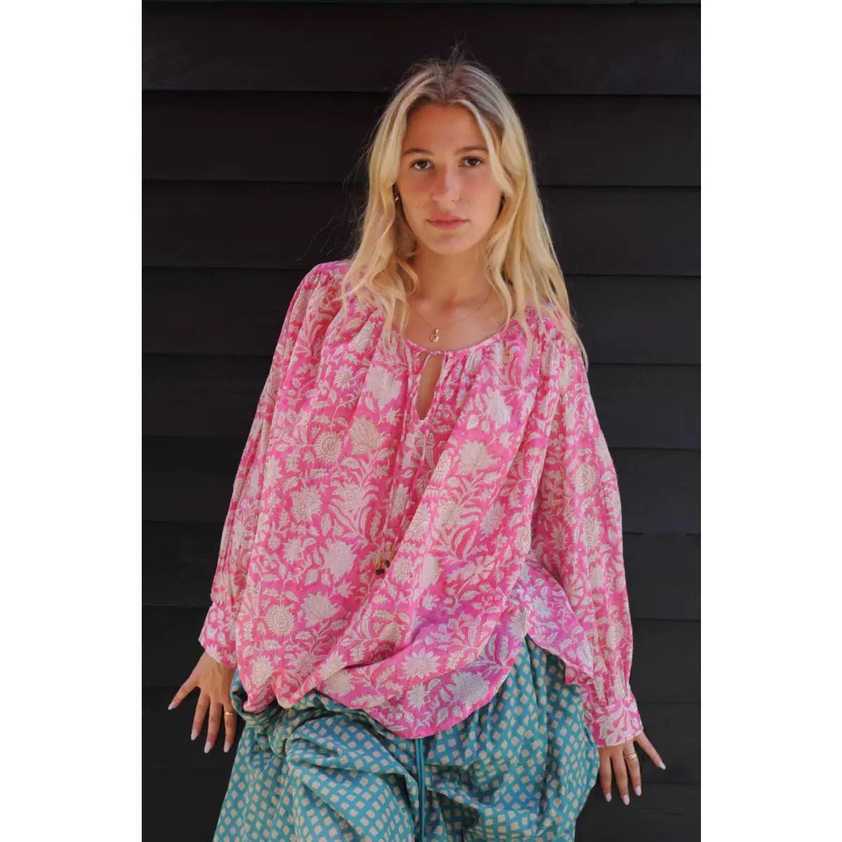 B A O B A B - Mode - Wholesale Jacket - Women's - Long-sleeve cotton voile top DONNA