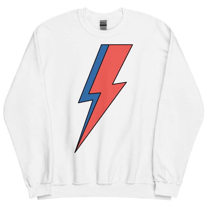 Jolly & Goode - Wholesale Graphic Sweatshirt - Unisex - Lightning Bolt Sweatshirt10