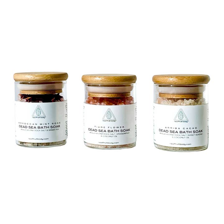 Dead Sea Bath Soak Mini Set for wholesale by Real Fruit Body
