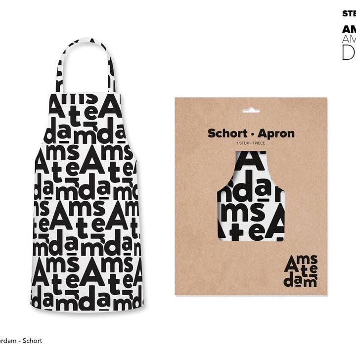 Schort Amsterdam voor wholesale door STEDENKADO