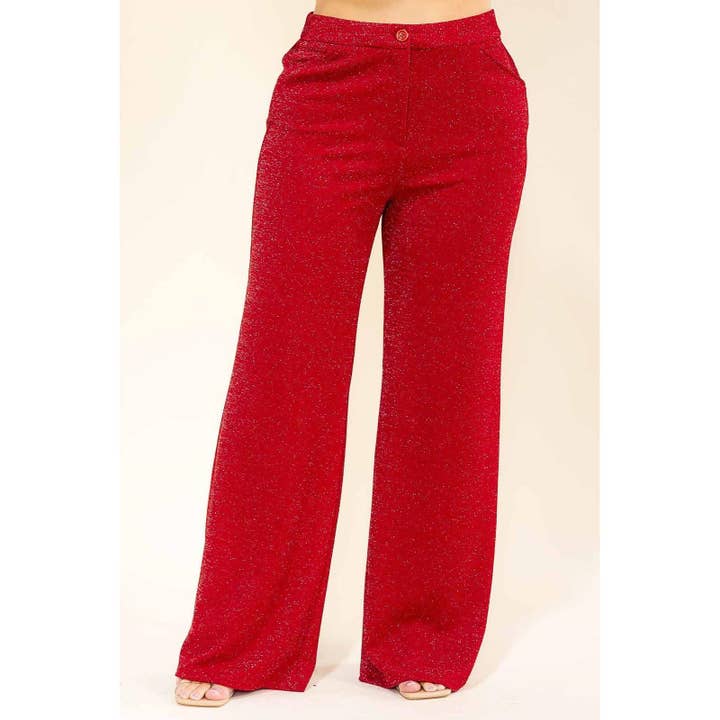 PANTALONI MIDNIGHT SPARKLE PLUS per la vendita all'ingrosso da parte di Esmeray Clothing