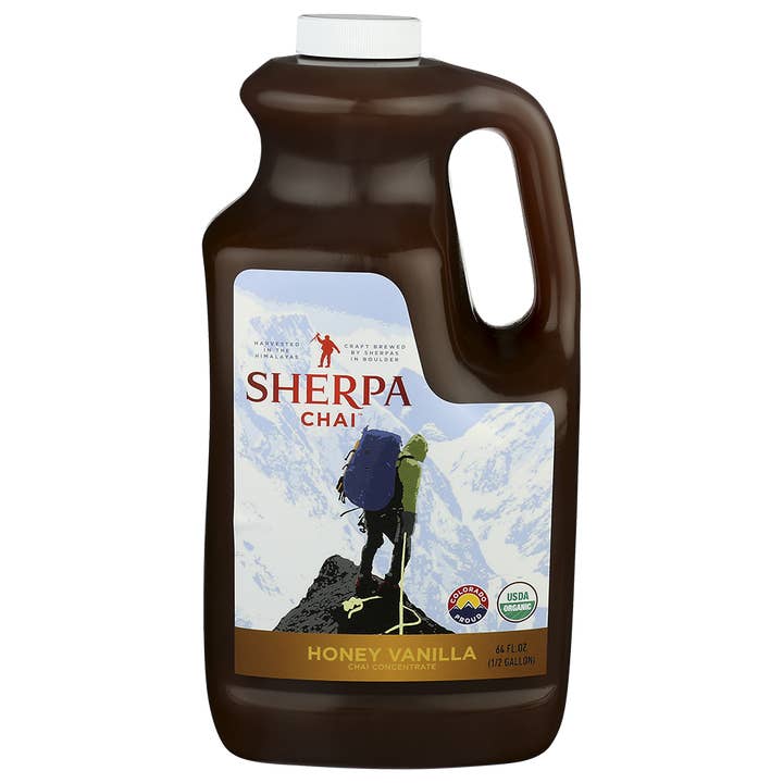 Sherpa Chai Honey Vanilla Concentrate for wholesale by Sherpa Chai