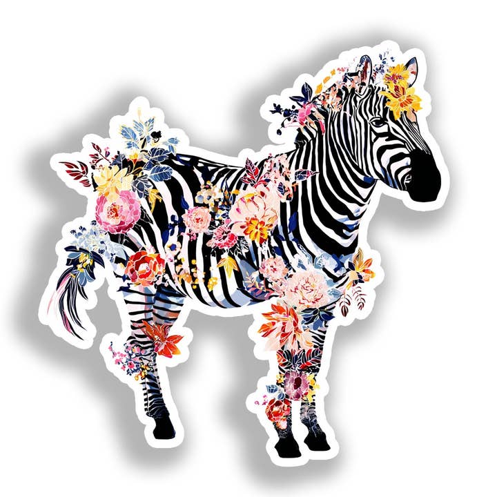 Yoonek Graphics - Wholesale Sticker - Zebra Decal Sticker # A018370