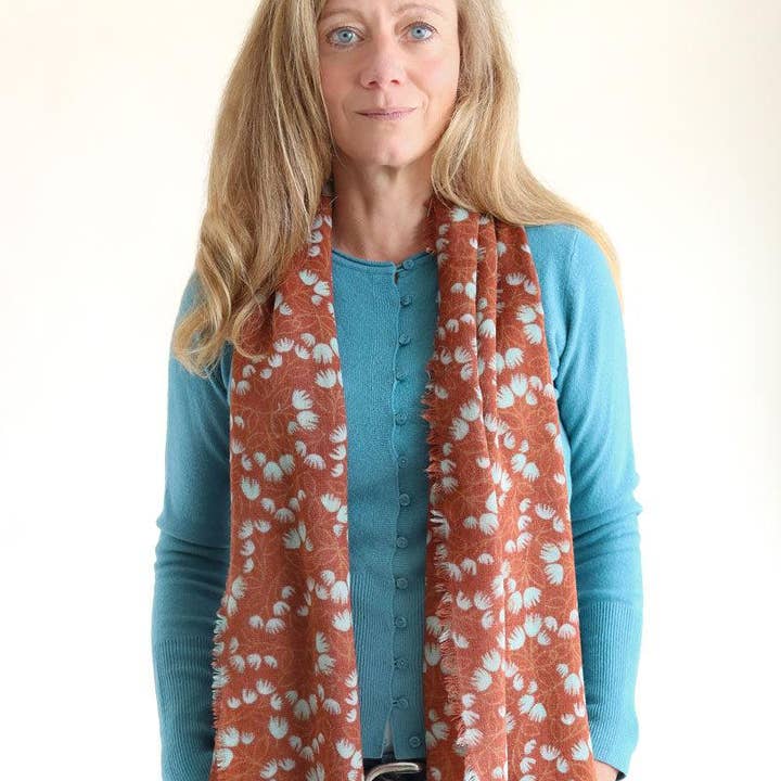 Djian - Wholesale Scarf - Women's - Scarf made of merino wool – MYSTIC BLOSSOM1