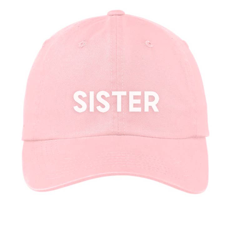 Sister Baseball Cap for wholesale by Frankie Jean