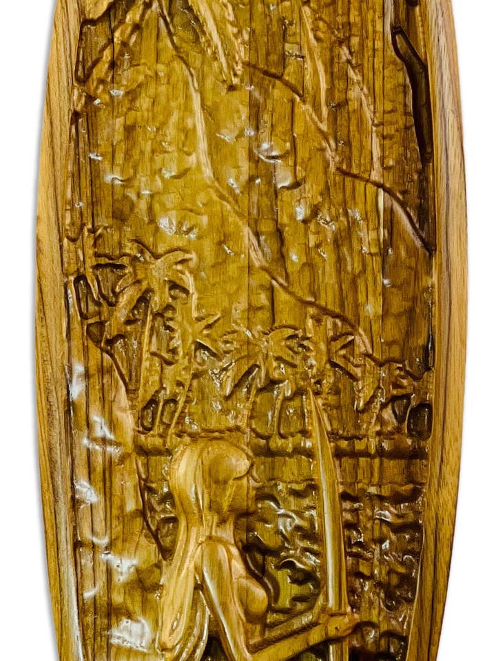 Cliffside Surfer for wholesale by Tatau Carvings