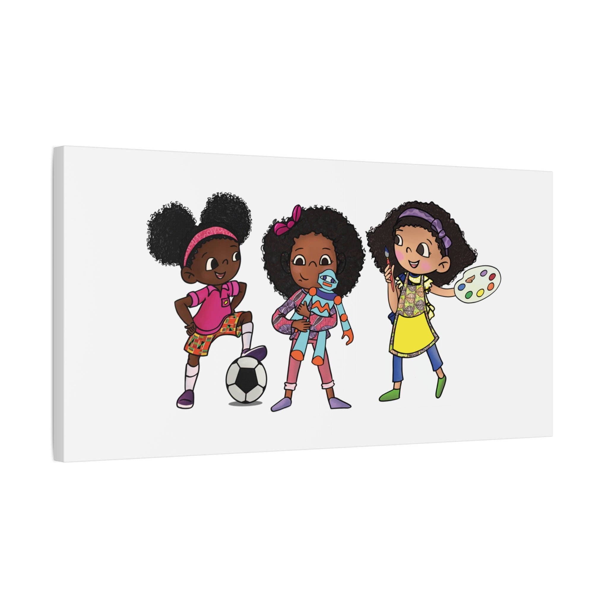 Ikuzi Dolls - Wholesale Art Print - Kids & Baby - Kids' Canvas Wall Art - Playful Characters for Creative Spaces90