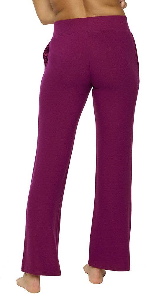Purple Felina Musing Lounge Pants FE900521 for wholesale on Faire2