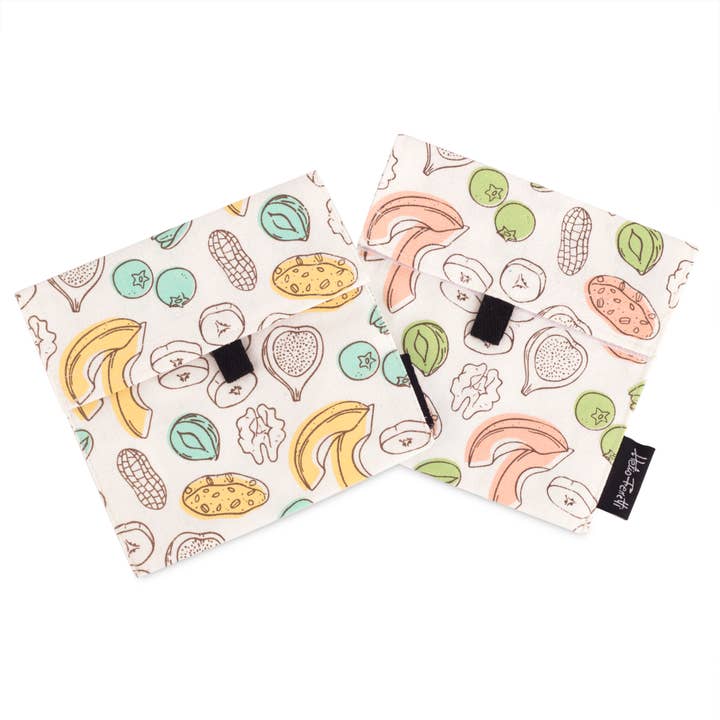 Helio Ferretti - Wholesale Food Storage Wrap/Bag - SMALL SNACK BAG 2 DESIGNS HF1