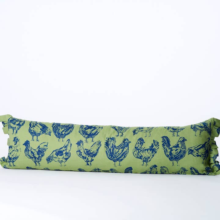 French Hen Bed Bolster | Various Colours for wholesale by Stoff Studios