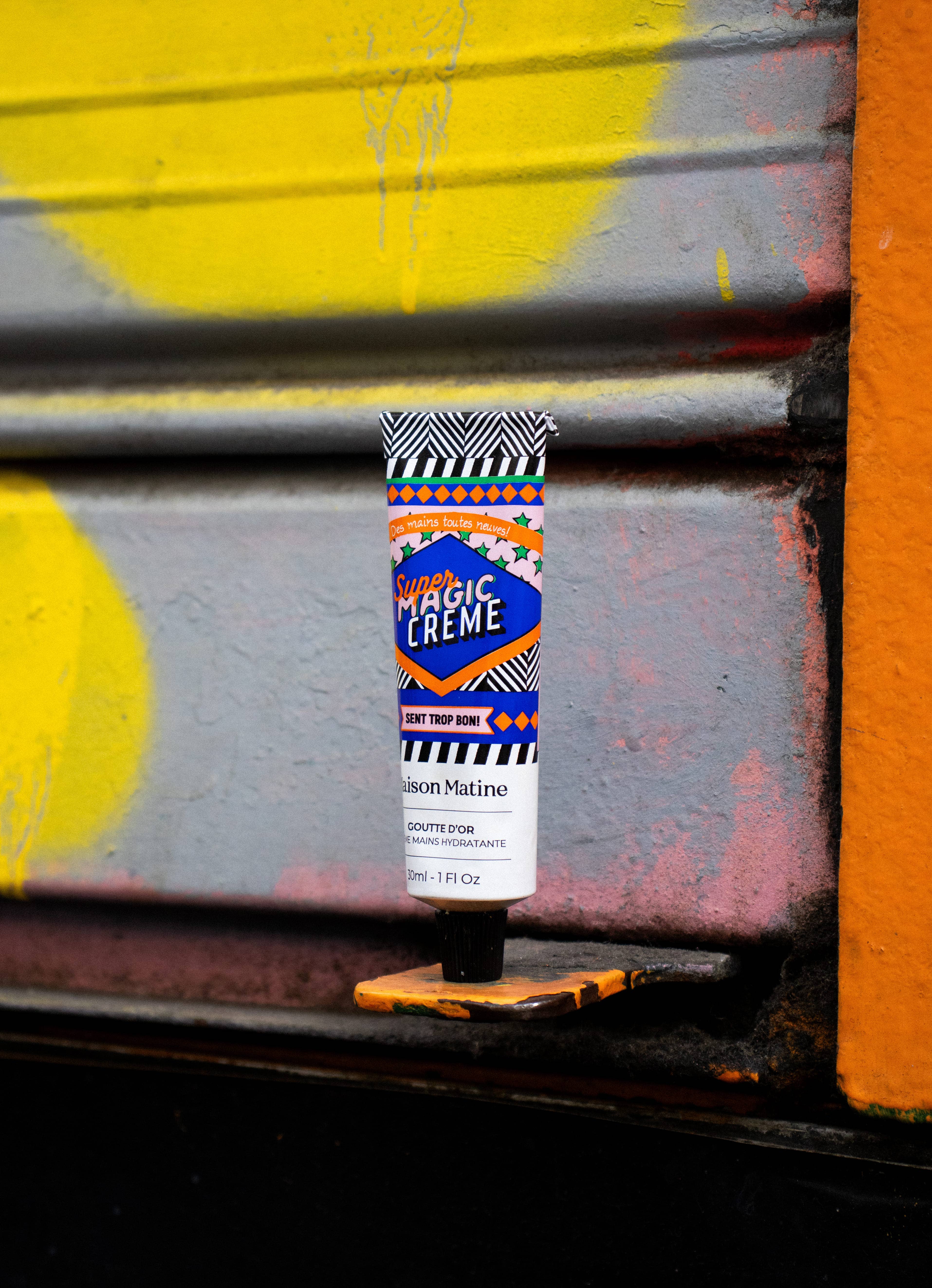 Maison Matine - Vente Crèmes/lotions pour les mains - Crème mains parfumée, Goutte d'Or 30ml1