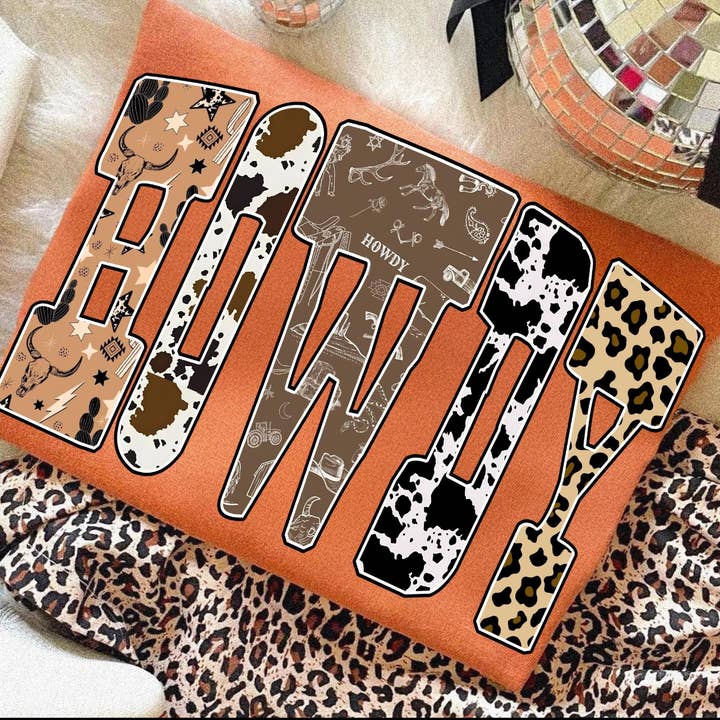HOWDY | Automne Western | Cowgirl | T-shirt Graphique CC pour la vente par The American Honey