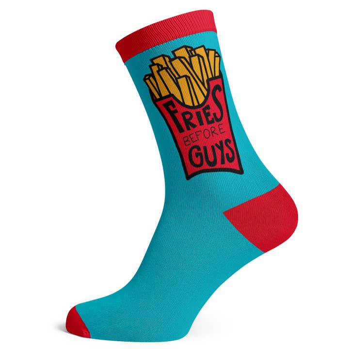 Fries Before Guys Socks for wholesale by Socks To Be You