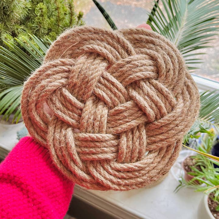 Make My Day Design - Wholesale Onderzetter - Handgemaakte touwonderzetter, hotplate pad, nautische touwmat2