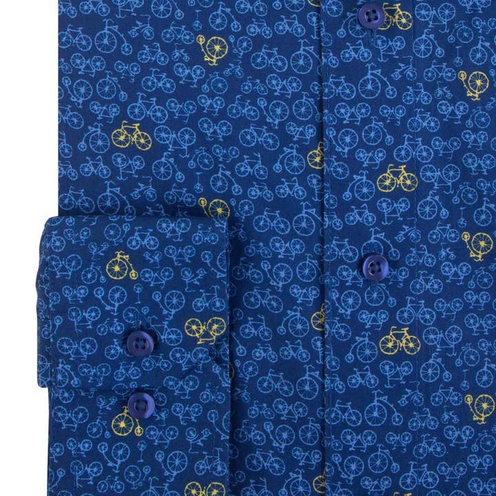 Double Two Herrenhemden aus reiner Baumwolle mit Muster, Kragenweite 15 bis 23 Zoll, mehrere Optionen. für den Großhandel von Brooklyn Big & Tall