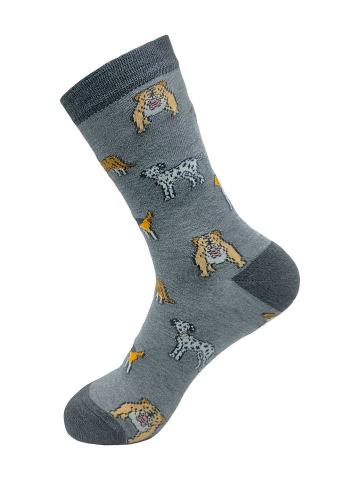 Eco Chic - Wholesale Socks - Women's - Eco Chic Eco-Friendly Bamboo Socks Dogs6