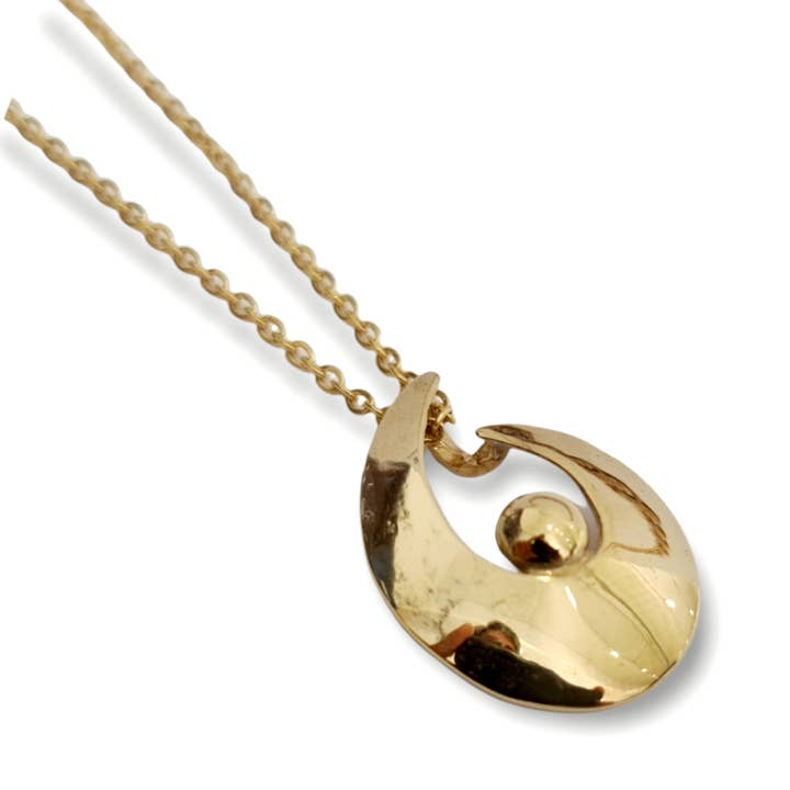 PENDENTE IN ACCIAIO+CATENA IN ORO H-1952 per la vendita all'ingrosso da parte di Mayachi