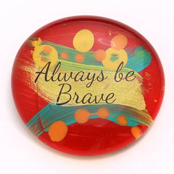 Gather Stones - Phrases - Always Be Brave for wholesale by Gather Studios
