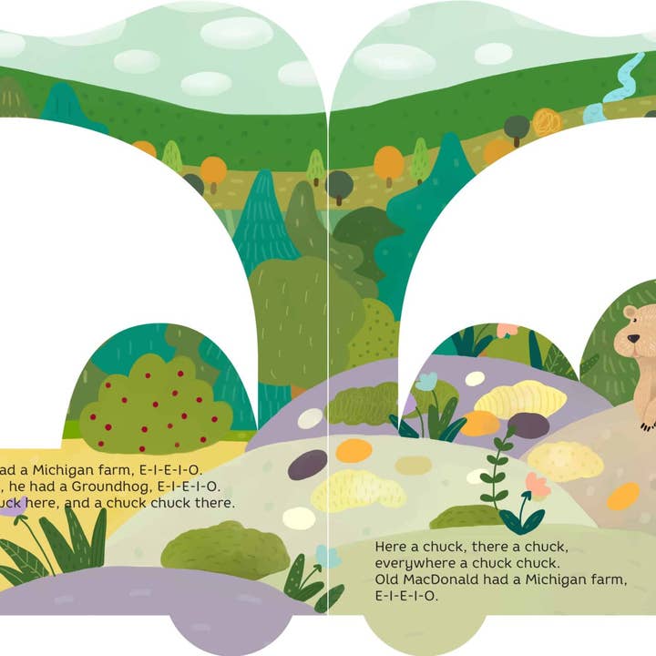 Familius, LLC - Wholesale Preschool Book (3-5) - Old MacDonald Had a Farm in Michigan2