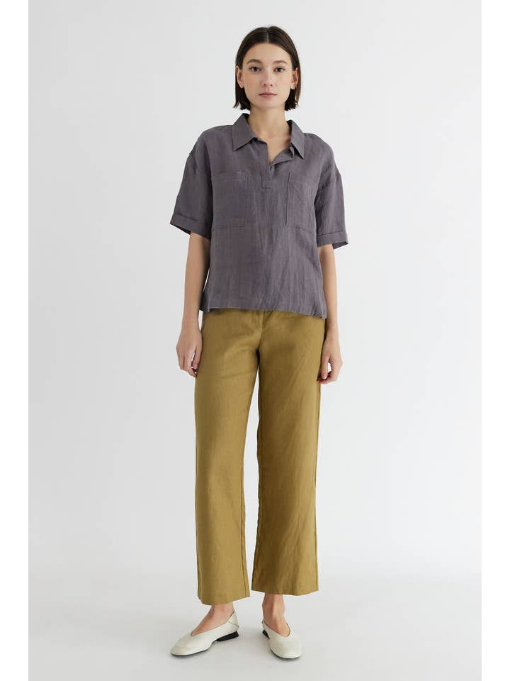 MOD REF – wholesale Tröja med knappar – Dam – Cal Top1