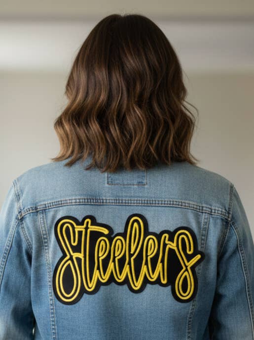 Custom Patches - Steelers Shirt Patch - School Mascot for wholesale by SHY Designs, LLC