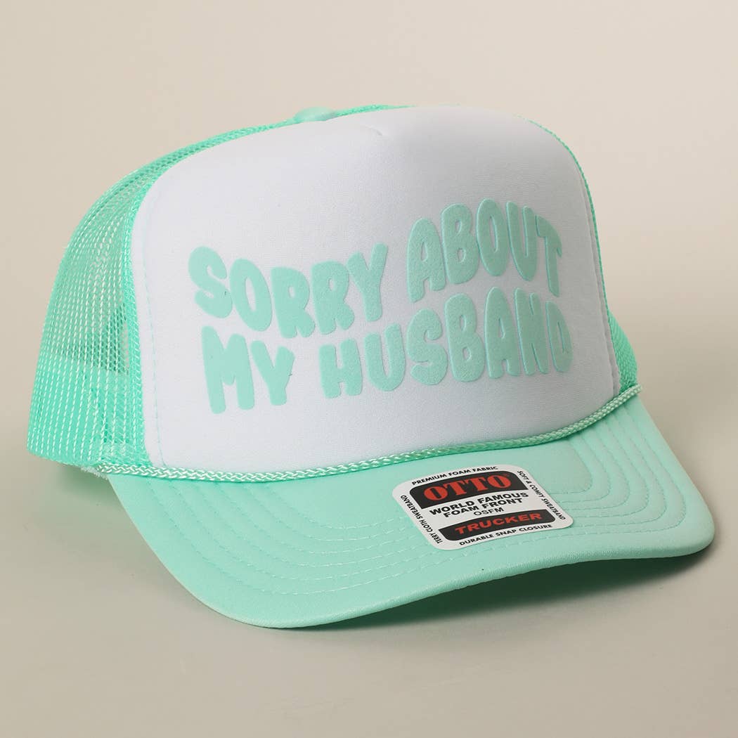 Fashion City – wholesale Truckerkeps – Unisex – Förlåt för min fru&man meshkeps29