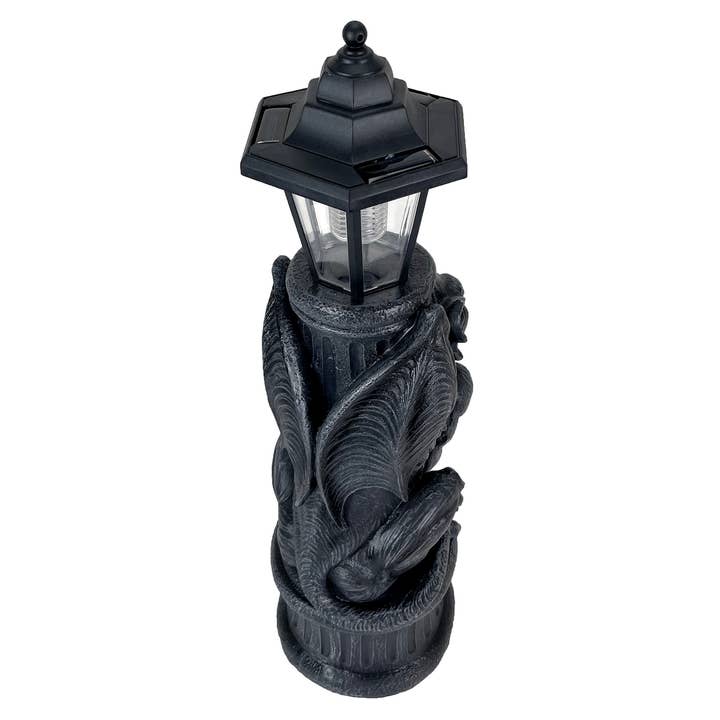 Zeckos - Wholesale Outdoor/Lawn Light - Gothic Guardian Gargoyle LED Solar Light Garden Statue