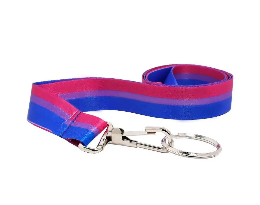 The Awareness Company - Wholesale Lanyard - Unisex - Bisexual Flag Lanyards0