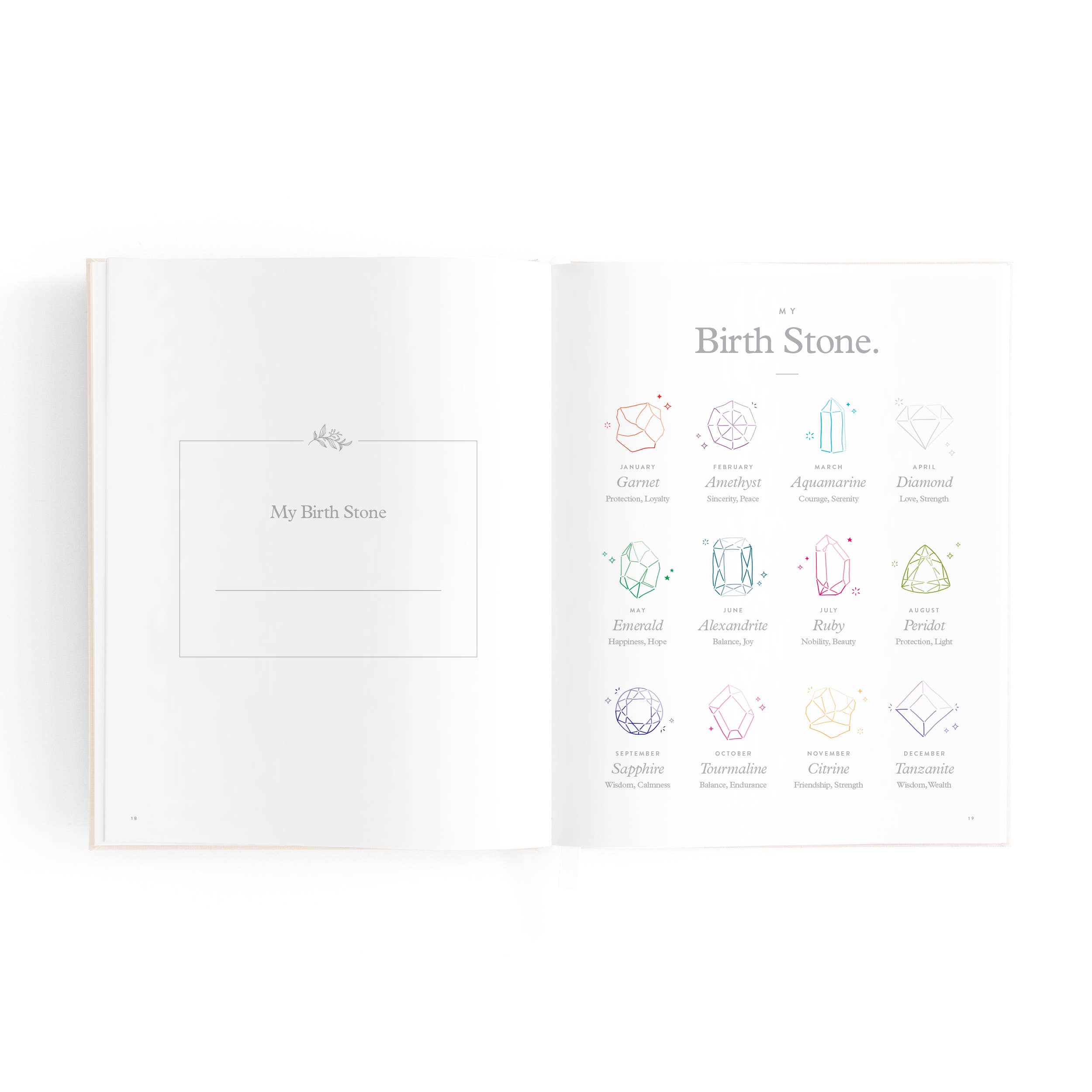 Fox & Fallow – wholesale Minnesbok - Barn och baby – Mini Baby Book Havregryn28