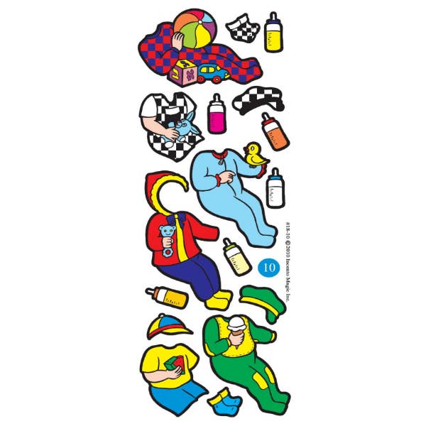 18-10 Triplet Toddlers Cutout for wholesale by IncentoMagic