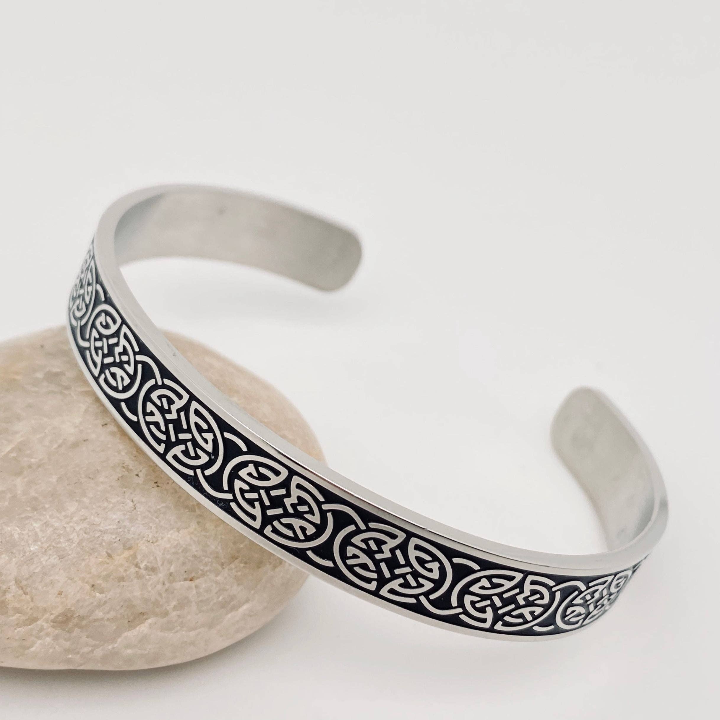 Mio Queena - Wholesale Cuff Bracelet - Multi-style Viking Series Stainless Steel Cuff - MJ/BC1