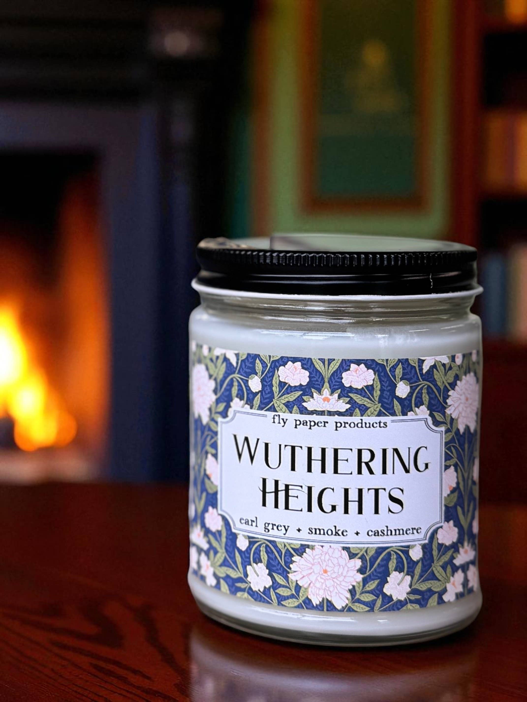 Fly Paper Products - Wholesale Jar/Filled Candle - Wuthering Heights Classic William Morris Collection Candle 6